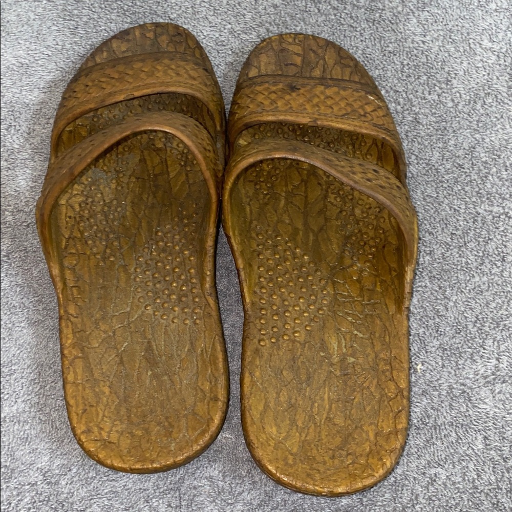 🌵Cute lightweight vegan sandals with weave patterned straps! - Picture 4 of 6